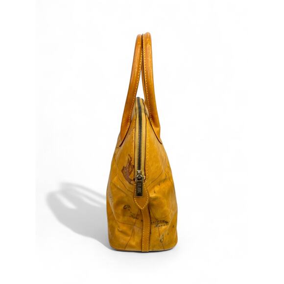 Alviero Martini Classe Geo Classic World Map Bag - Picture 4 of 15